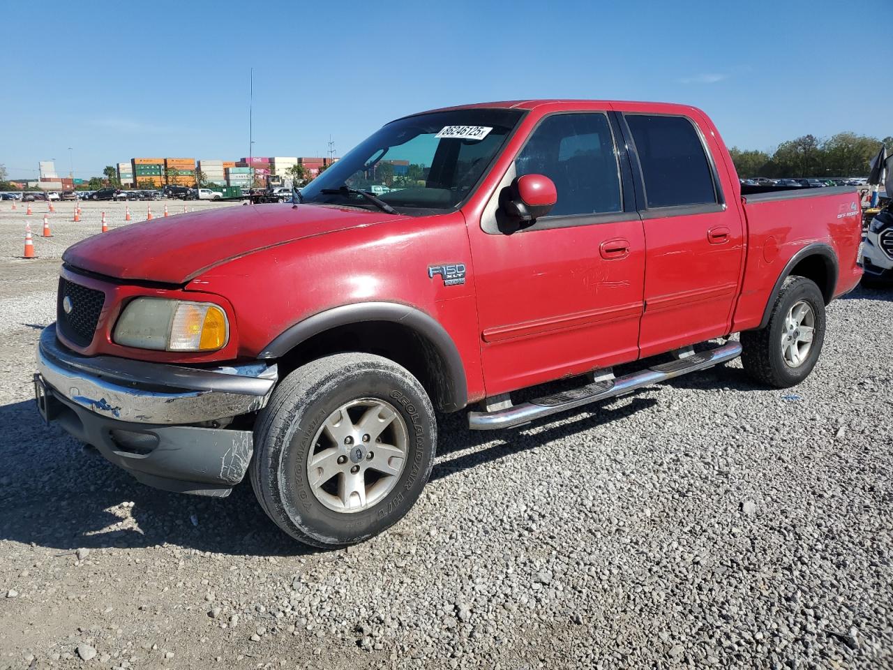 2003 FORD F150 VIN 1FTRW08L43KD87035 photo 1