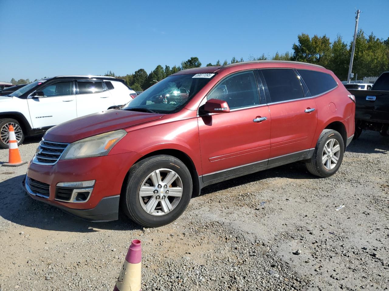 2014 CHEVROLET Traverse VIN 1GNKRGKD1EJ162784 photo 1