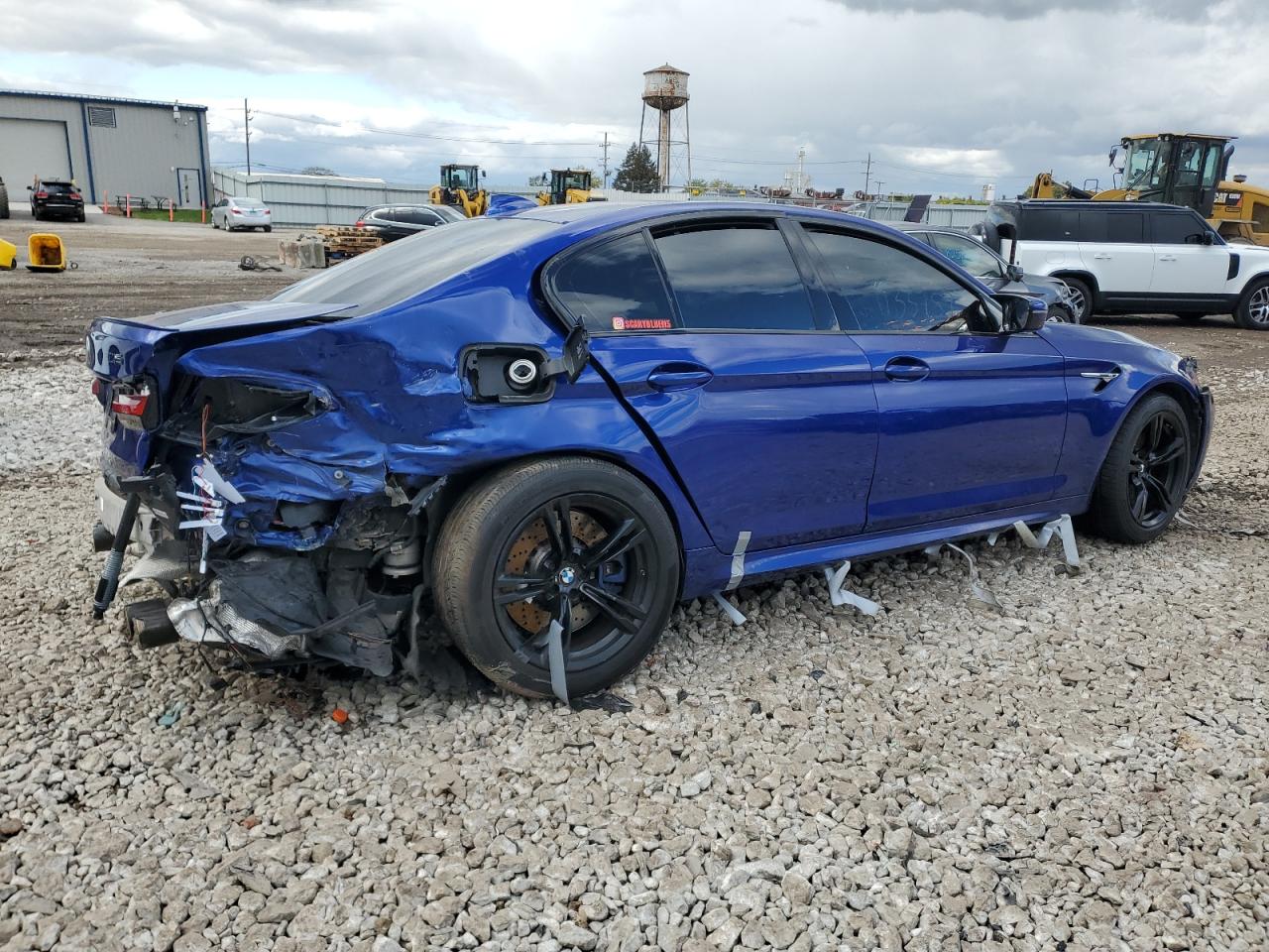 2019 BMW M5 VIN WBSJF0C50KB446921 photo 3