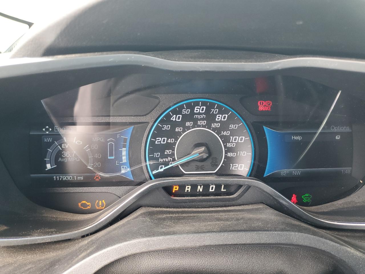 2013 Ford Cmax VIN 1FADP5BU0DL538394 photo 9