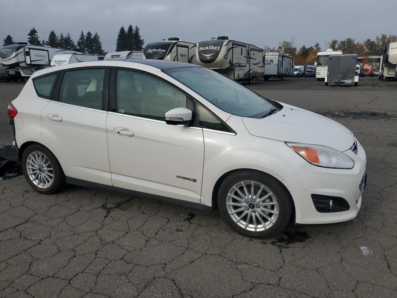 2013 Ford Cmax VIN 1FADP5BU7DL550316 photo 4
