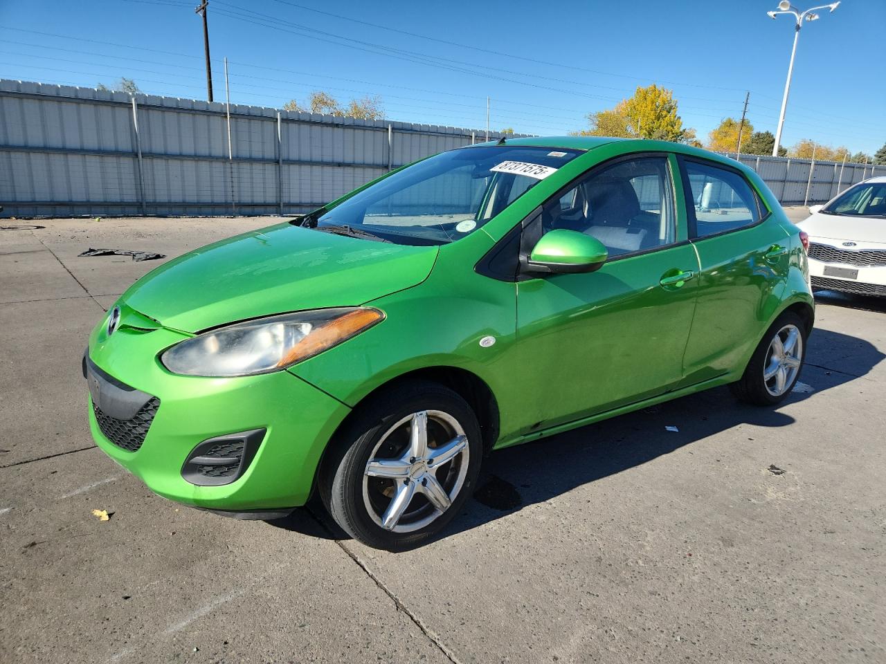 2011 MAZDA 2 VIN JM1DE1HY5B0130782 photo 1