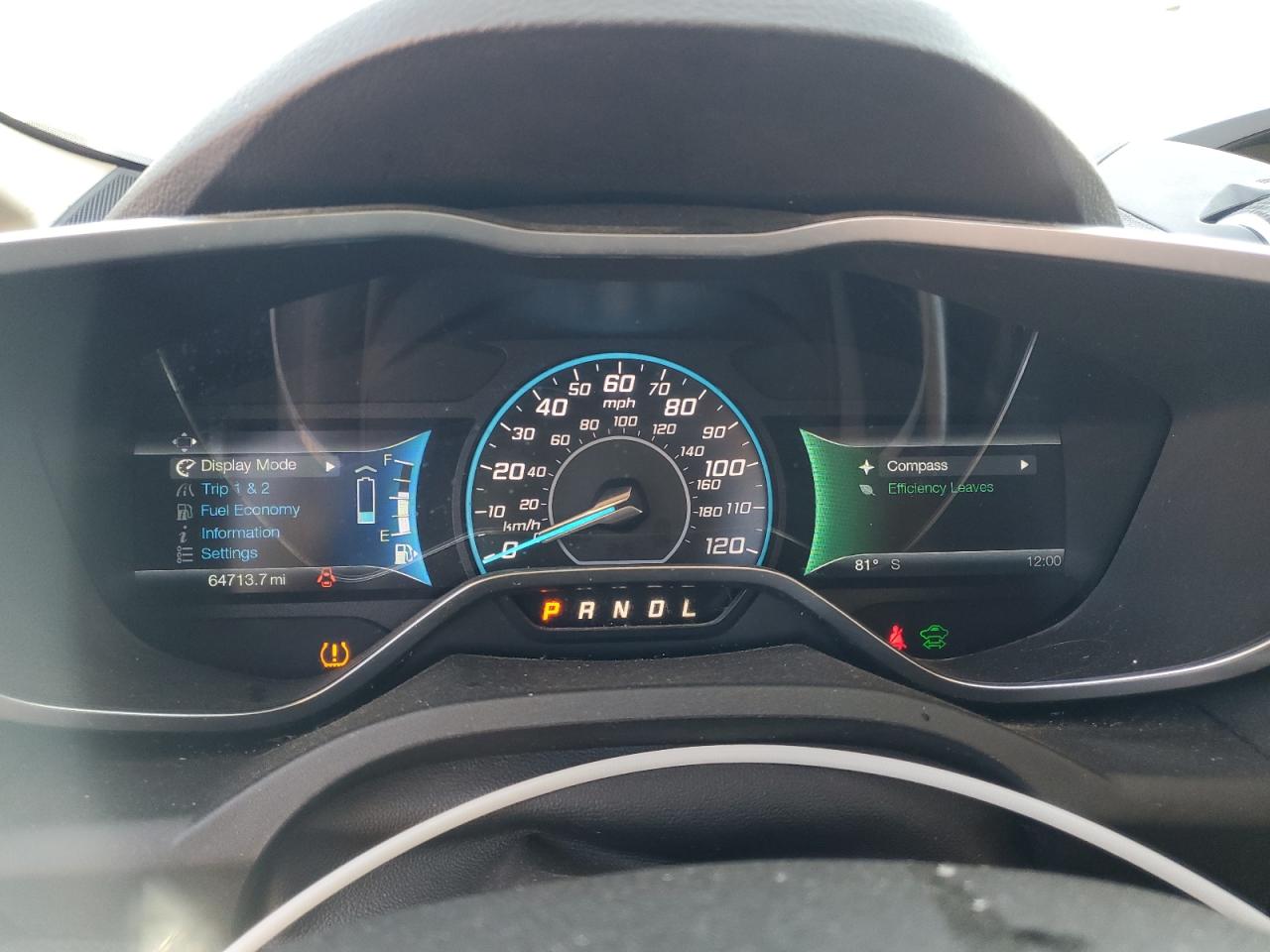2014 Ford Cmax VIN 1FADP5AU2EL517307 photo 9