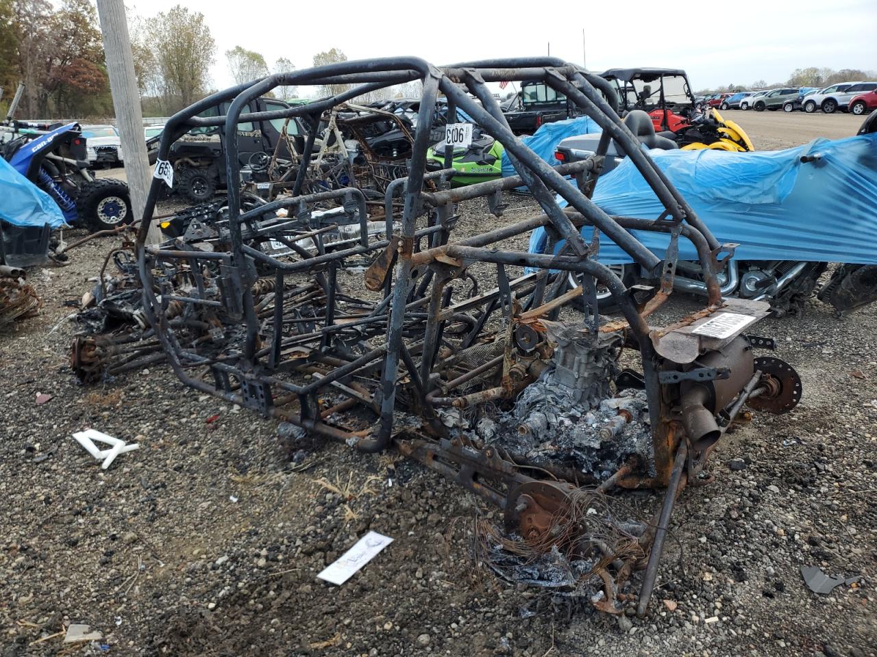 2021 Polaris Rzr VIN 3NSP4E922MG618800 photo 3