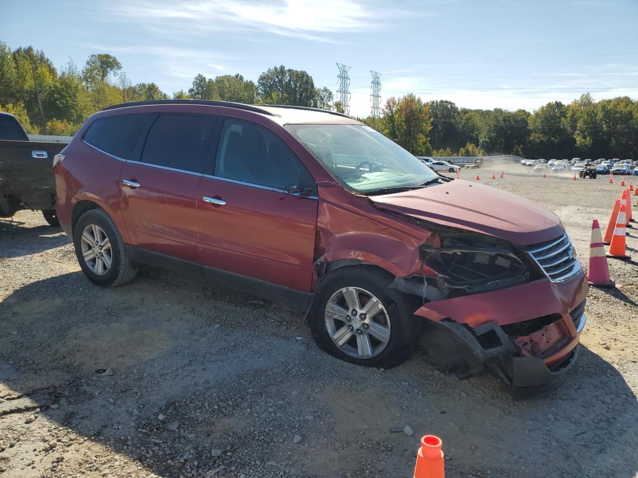 2014 CHEVROLET Traverse VIN 1GNKRGKD1EJ162784 photo 4