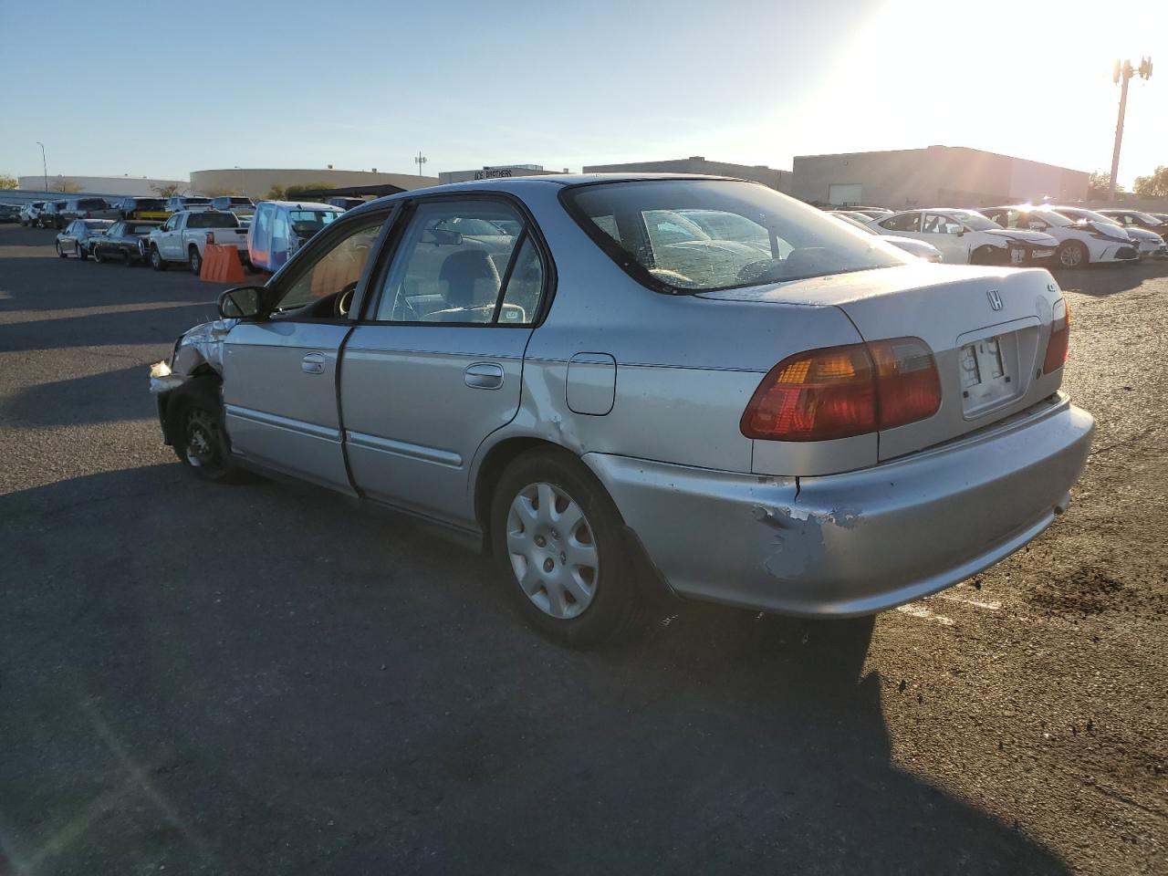 2000 Honda Civic VIN 2HGEJ6615YH551894 photo 2
