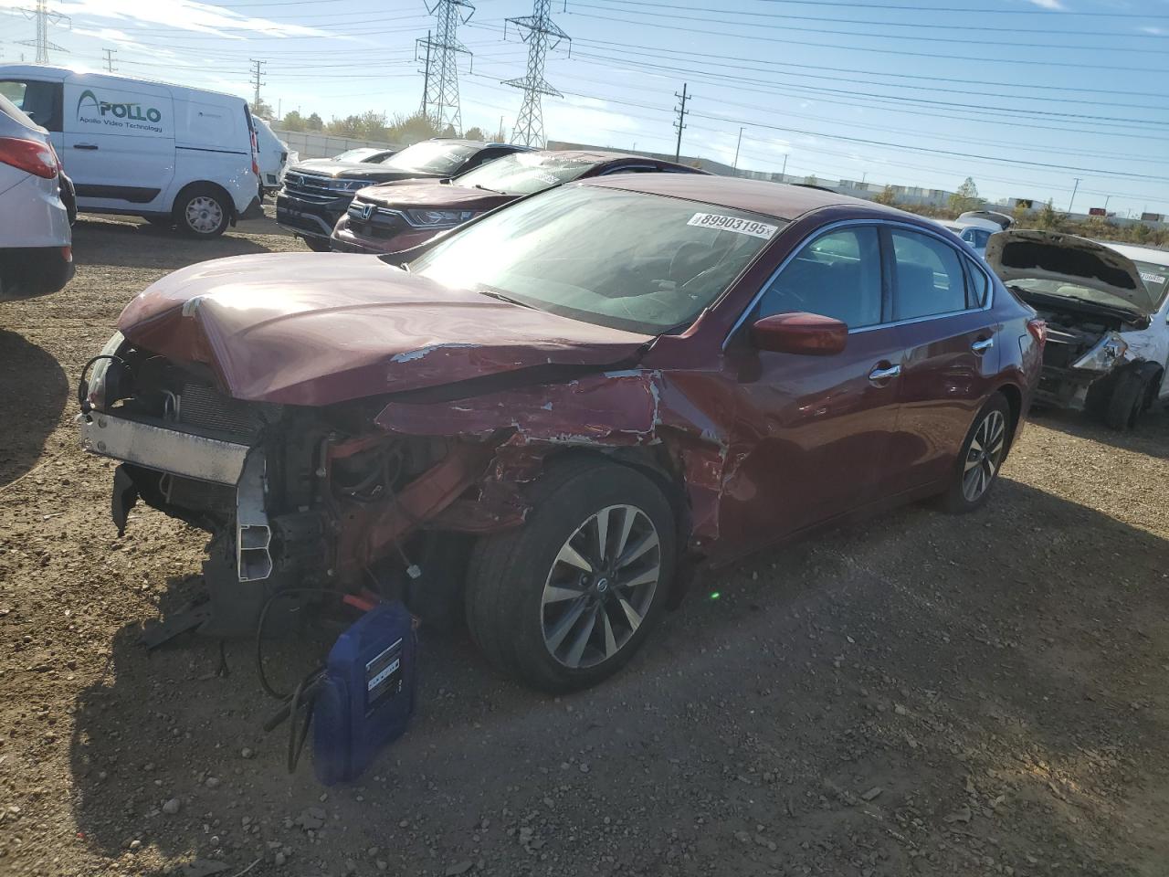 2017 NISS Altima VIN 1N4AL3AP5HC230822 photo 1