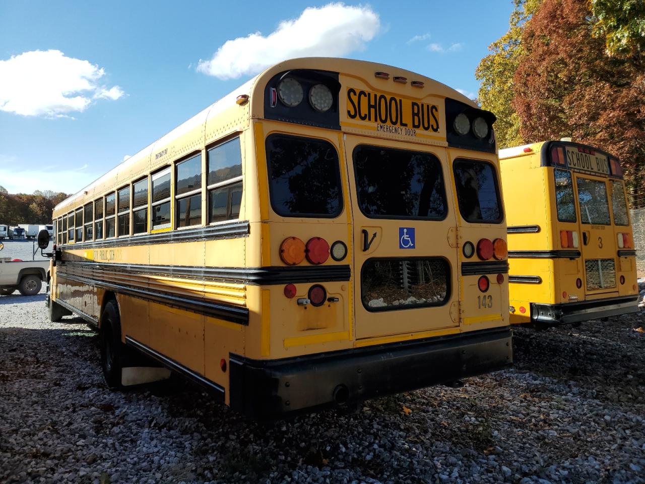 2011 C7NG School bus VIN 1BAKGCPA1BF279571 photo 3