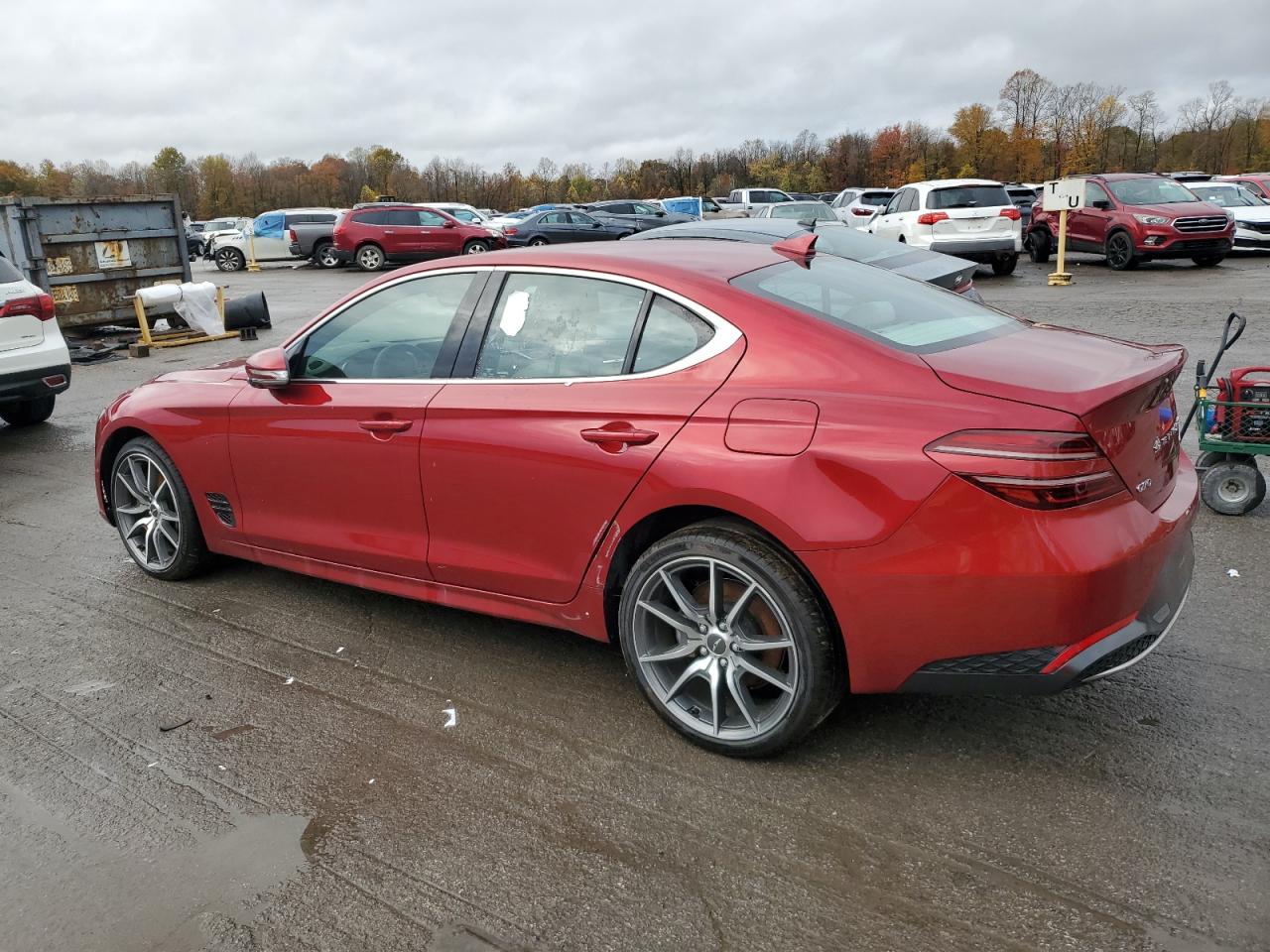 2023 Gens G70 2.0t a VIN KMTG34TA4PU132118 photo 2