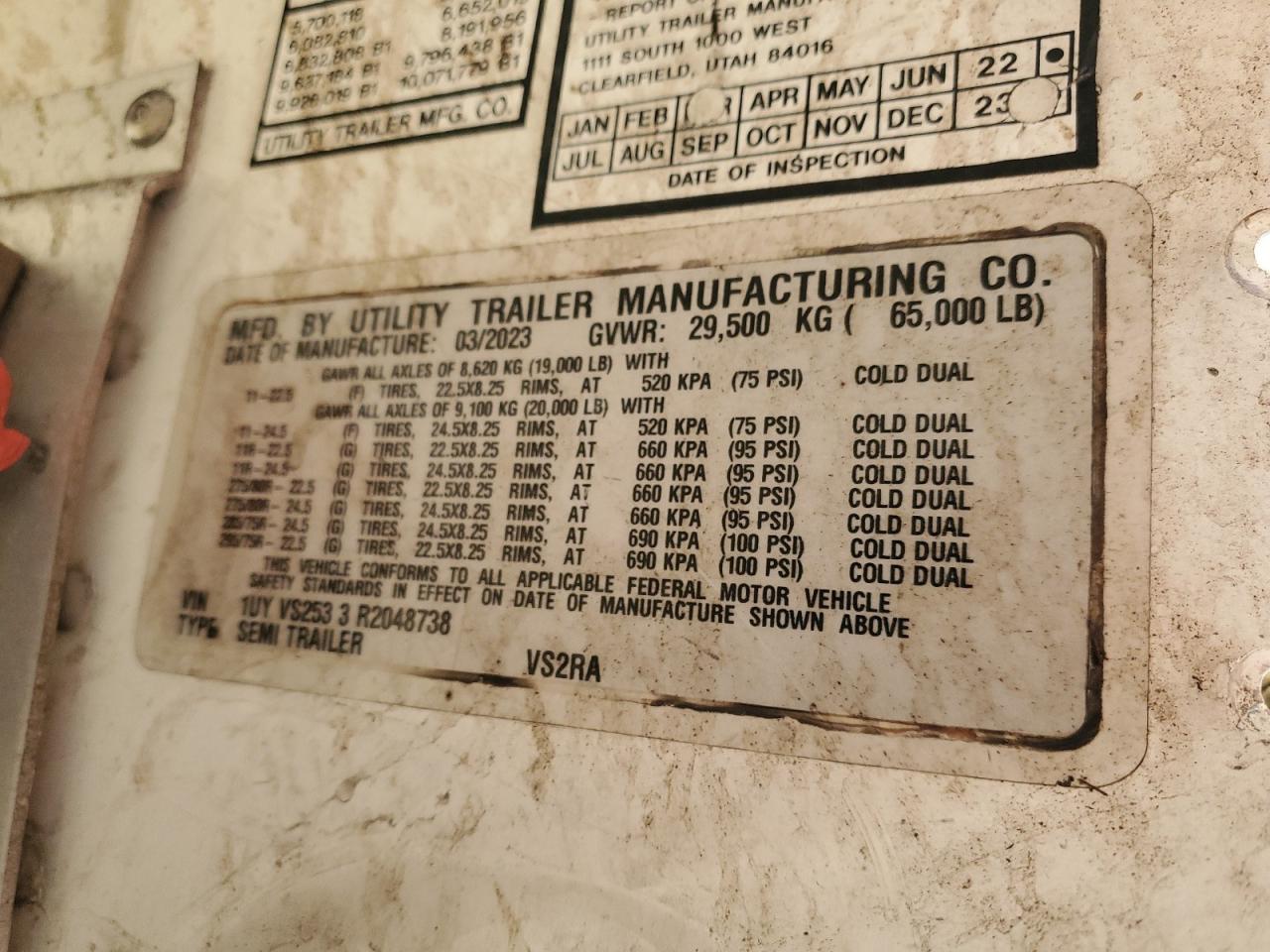 2024 UTILITY Utility tr VIN 1UYVS2533R2048738 photo 10