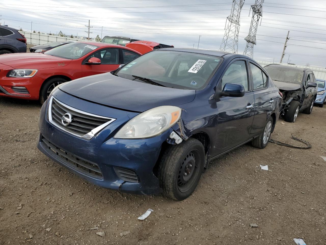 2012 NISS Versa VIN 3N1CN7AP1CL888335 photo 1