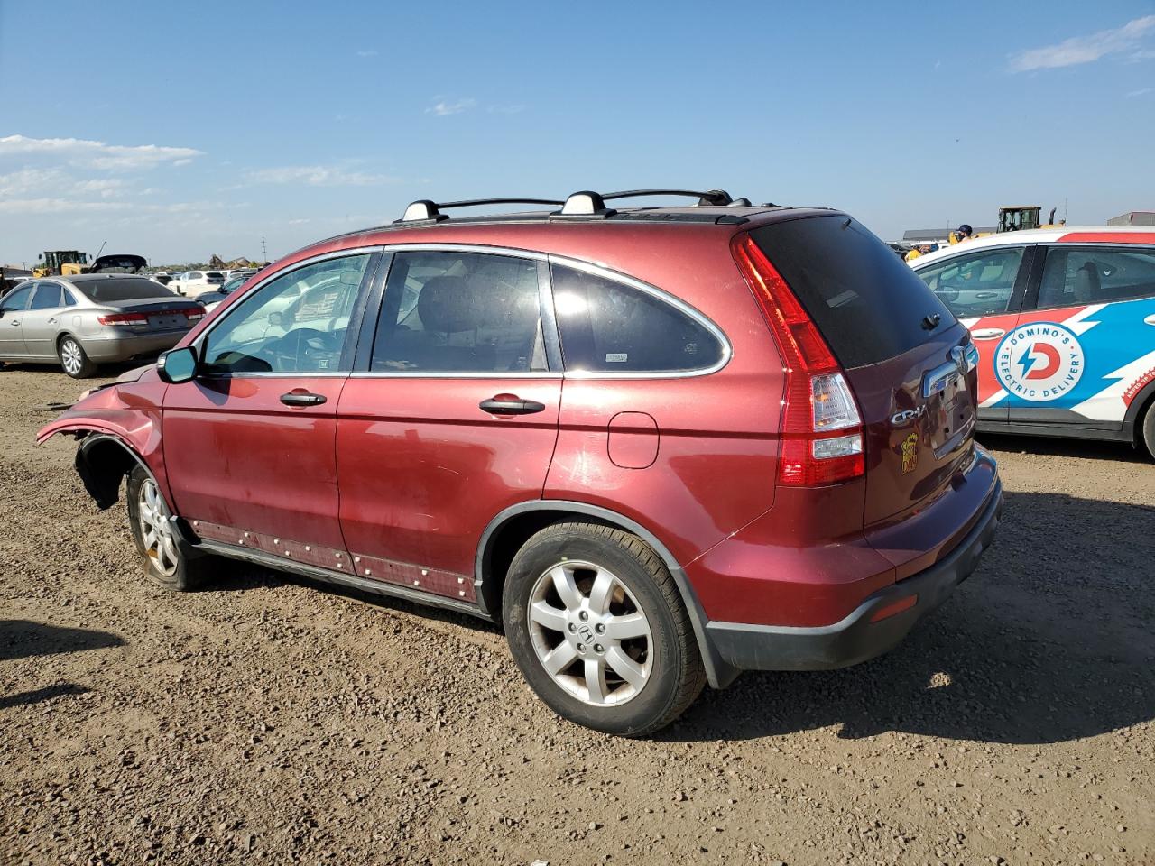 2007 HONDA Crv VIN JHLRE48517C026893 photo 2