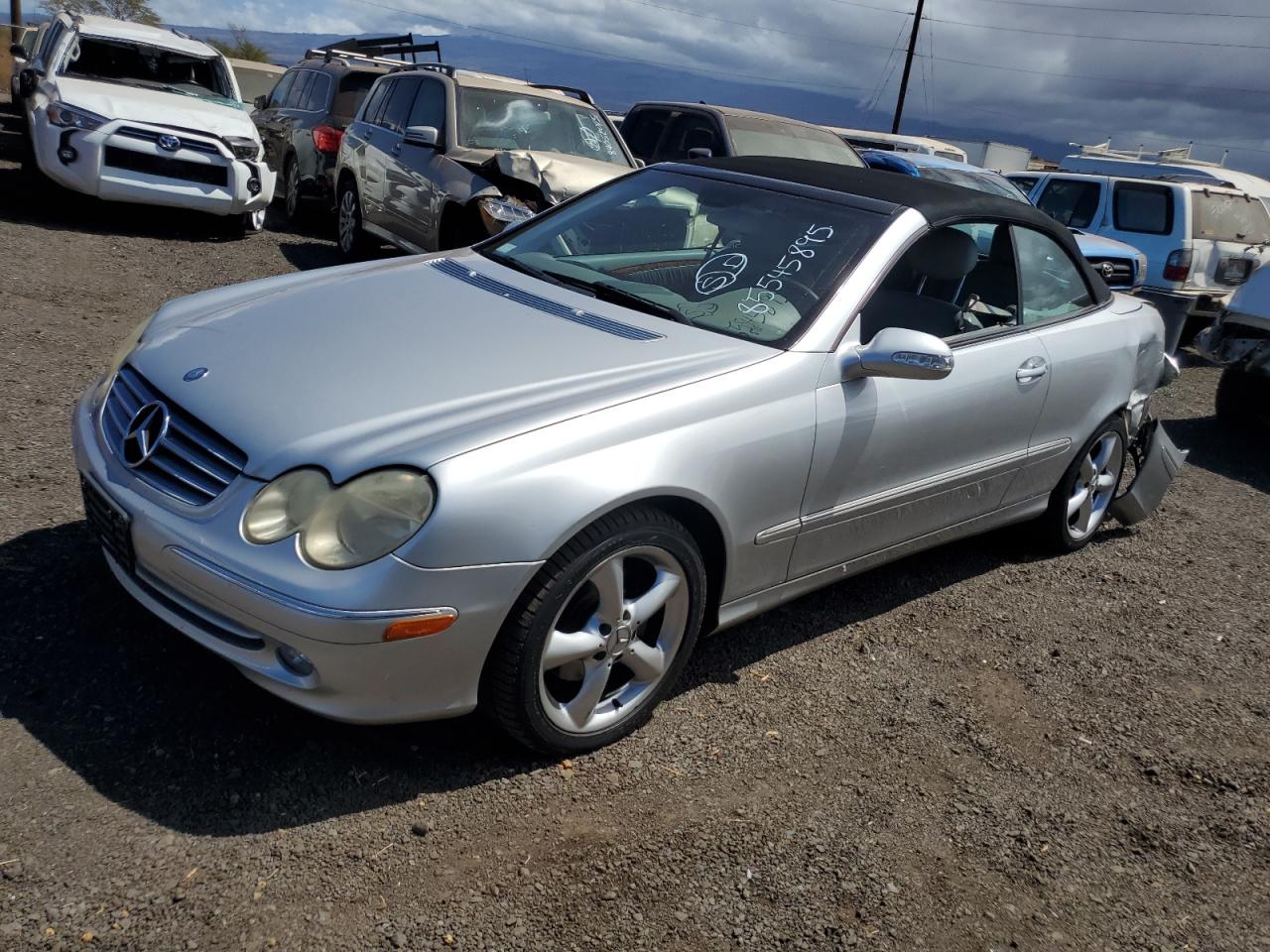 2005 Mercedes Clk-class VIN WDBTK65J85F152140 photo 1