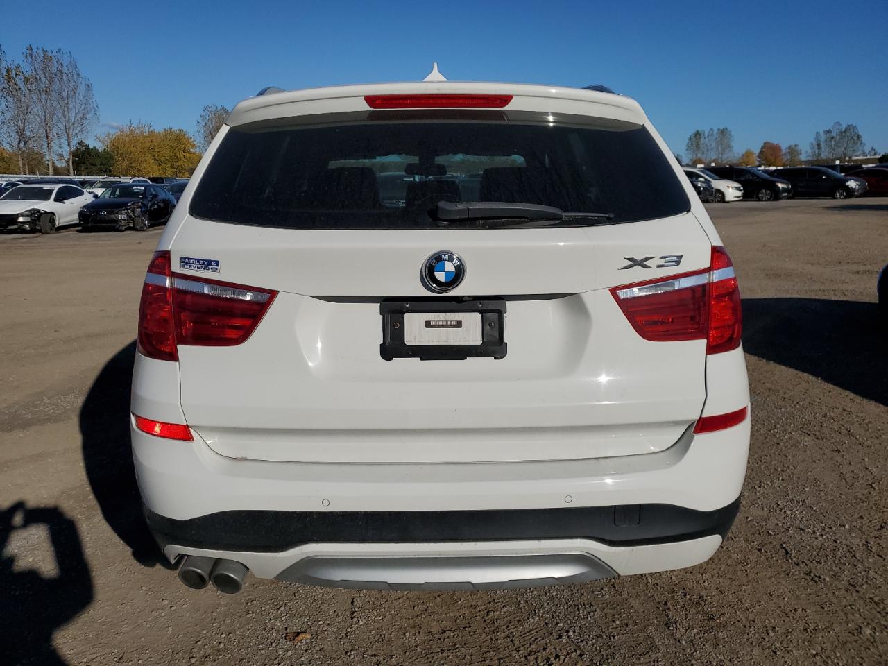 2017 BMW X3 VIN 5UXWX9C36H0W66886 photo 6