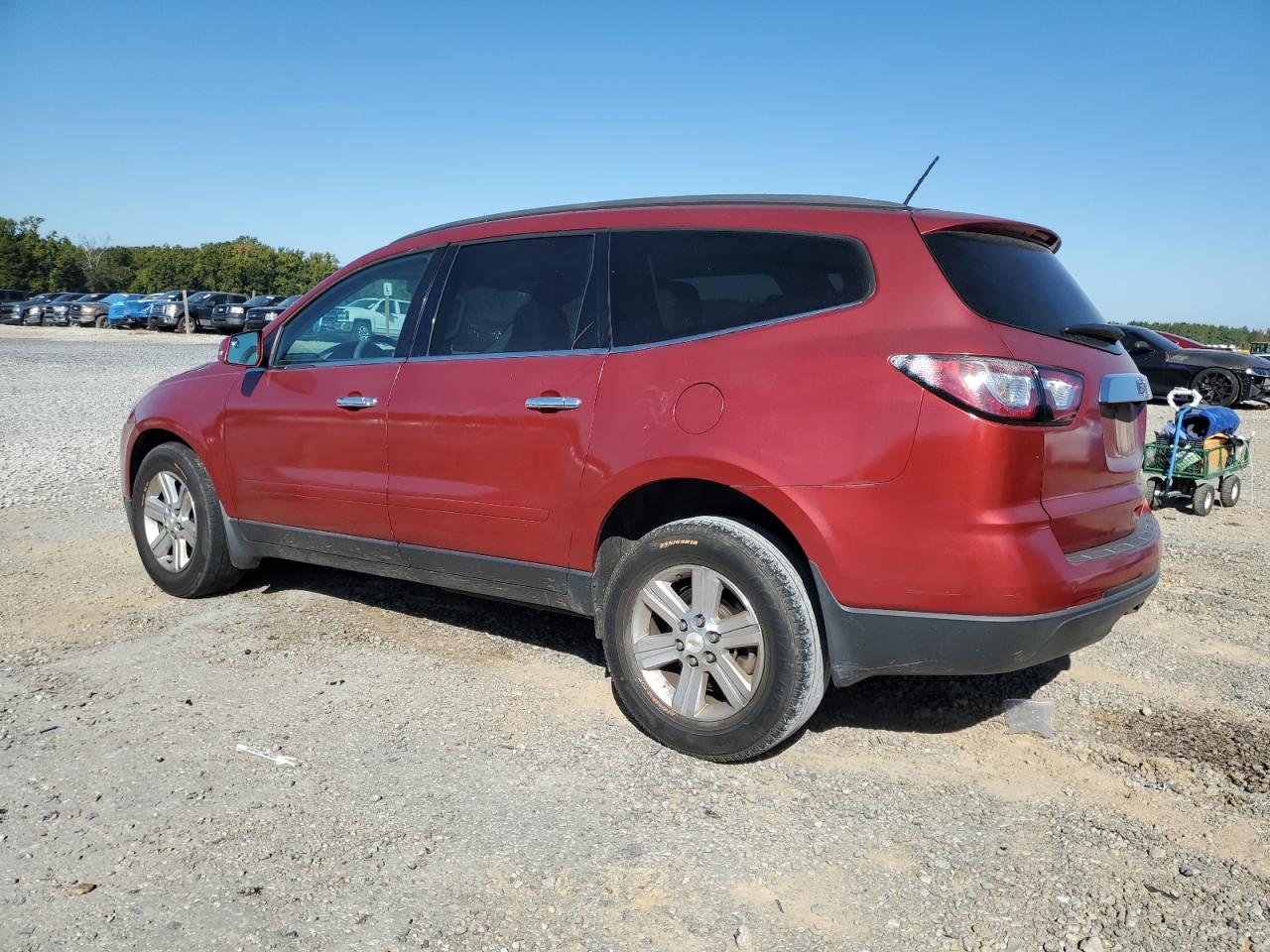 2014 CHEVROLET Traverse VIN 1GNKRGKD1EJ162784 photo 2