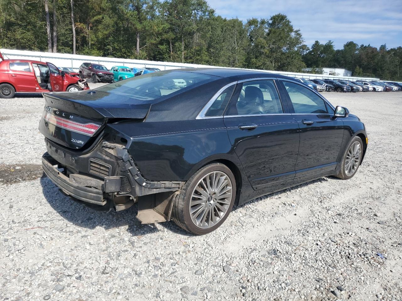 2014 LINCOLN Mkz VIN 3LN6L2J9XER806165 photo 3