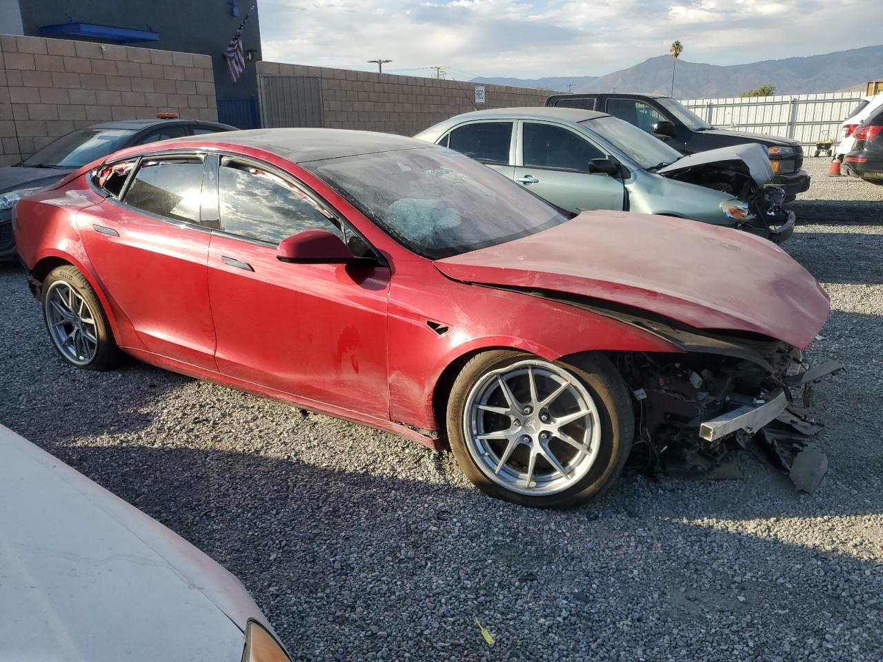 2021 Tesla Model s VIN 5YJSA1E68MF441553 photo 4