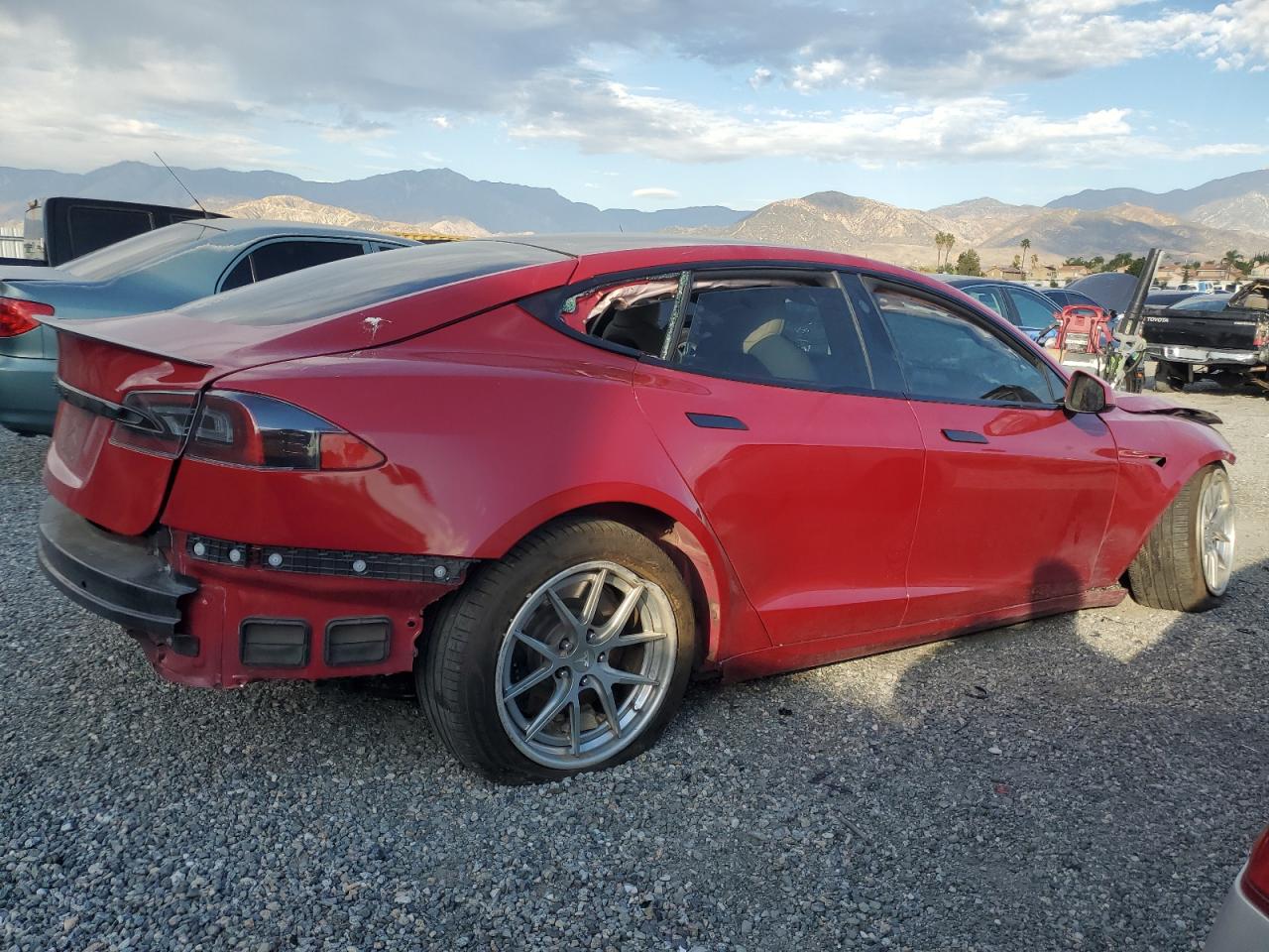 2021 Tesla Model s VIN 5YJSA1E68MF441553 photo 3