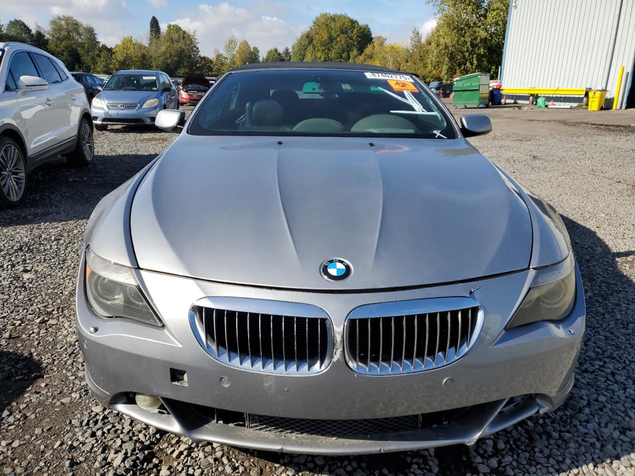 2005 BMW 6 series VIN WBAEK73455B327767 photo 5