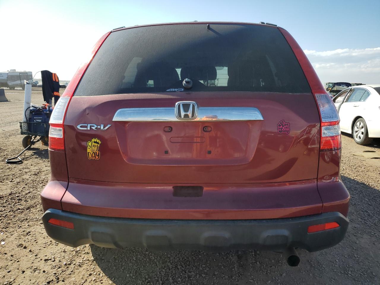2007 HONDA Crv VIN JHLRE48517C026893 photo 6