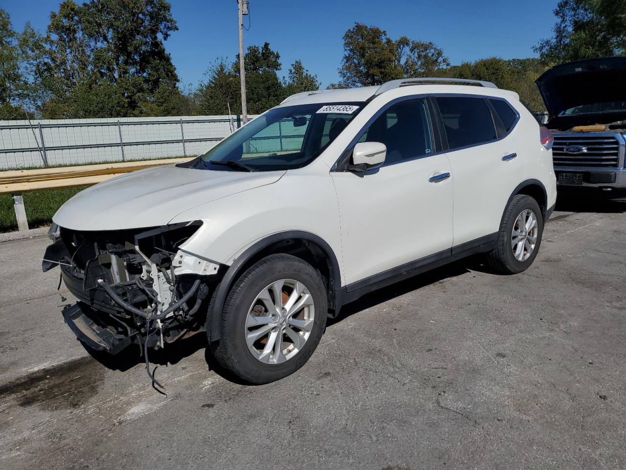 2014 Niss Rogue VIN 5N1AT2MV4EC850714 photo 1