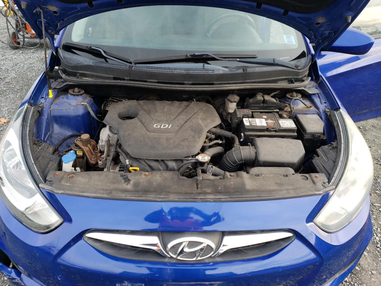 2014 HYUNDAI Accent VIN KMHCT5AE6EU160620 photo 11