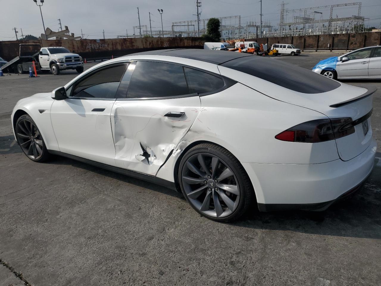 2012 Tesla Model s VIN 5YJSA1DP8CFS01024 photo 2