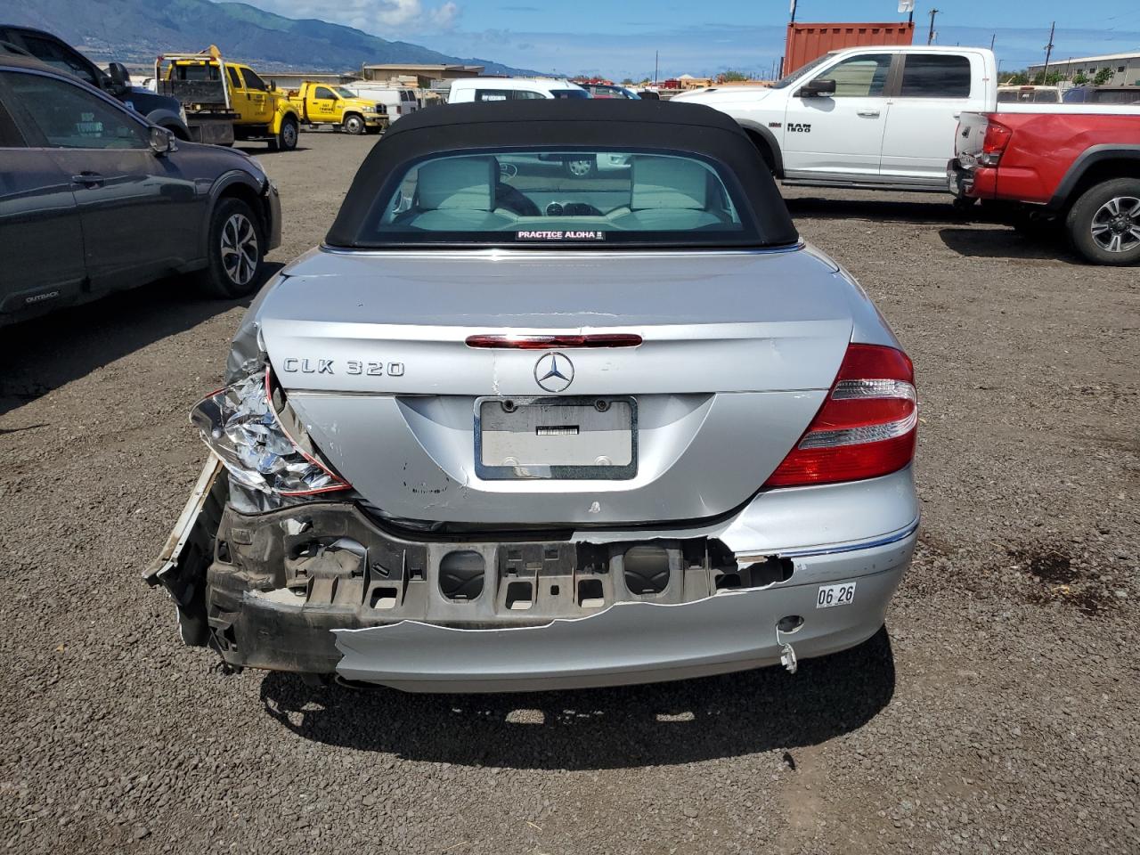 2005 Mercedes Clk-class VIN WDBTK65J85F152140 photo 6