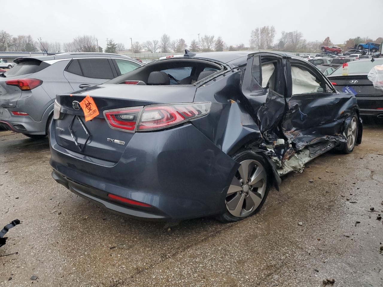 2014 Kia Optima VIN KNAGN4AD9E5074310 photo 3
