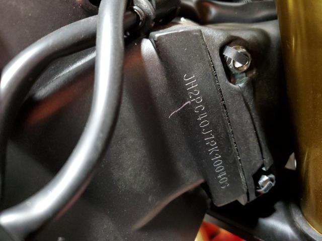 2023 Honda Cbr cycle VIN JH2PC40J7PK900406 photo 11