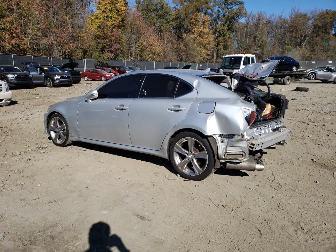 2012 LEXUS Is VIN JTHBF5C22C2102974 photo 2