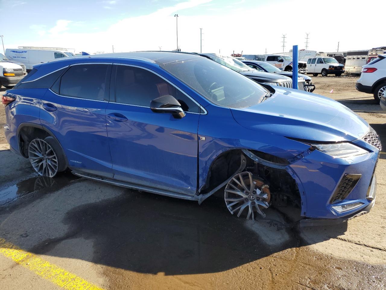 2022 LEXUS Rx450 VIN 2T2YGMDA4NC087161 photo 4