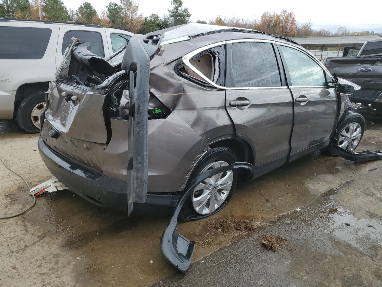 2013 HONDA Cr-v VIN 5J6RM3H73DL048976 photo 3