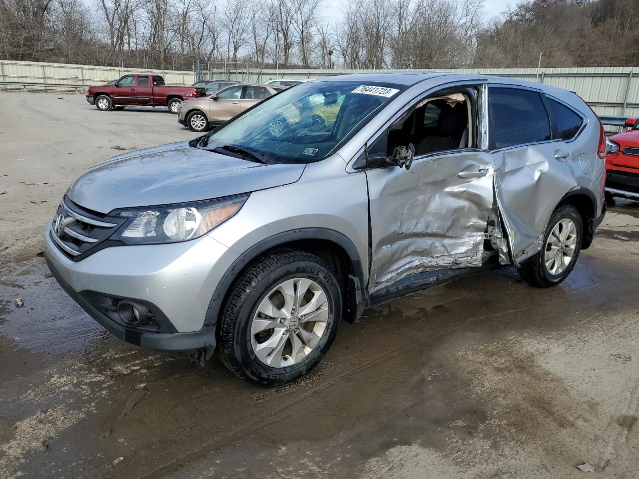 2014 HONDA Cr-v VIN 2HKRM4H57EH719288 photo 1