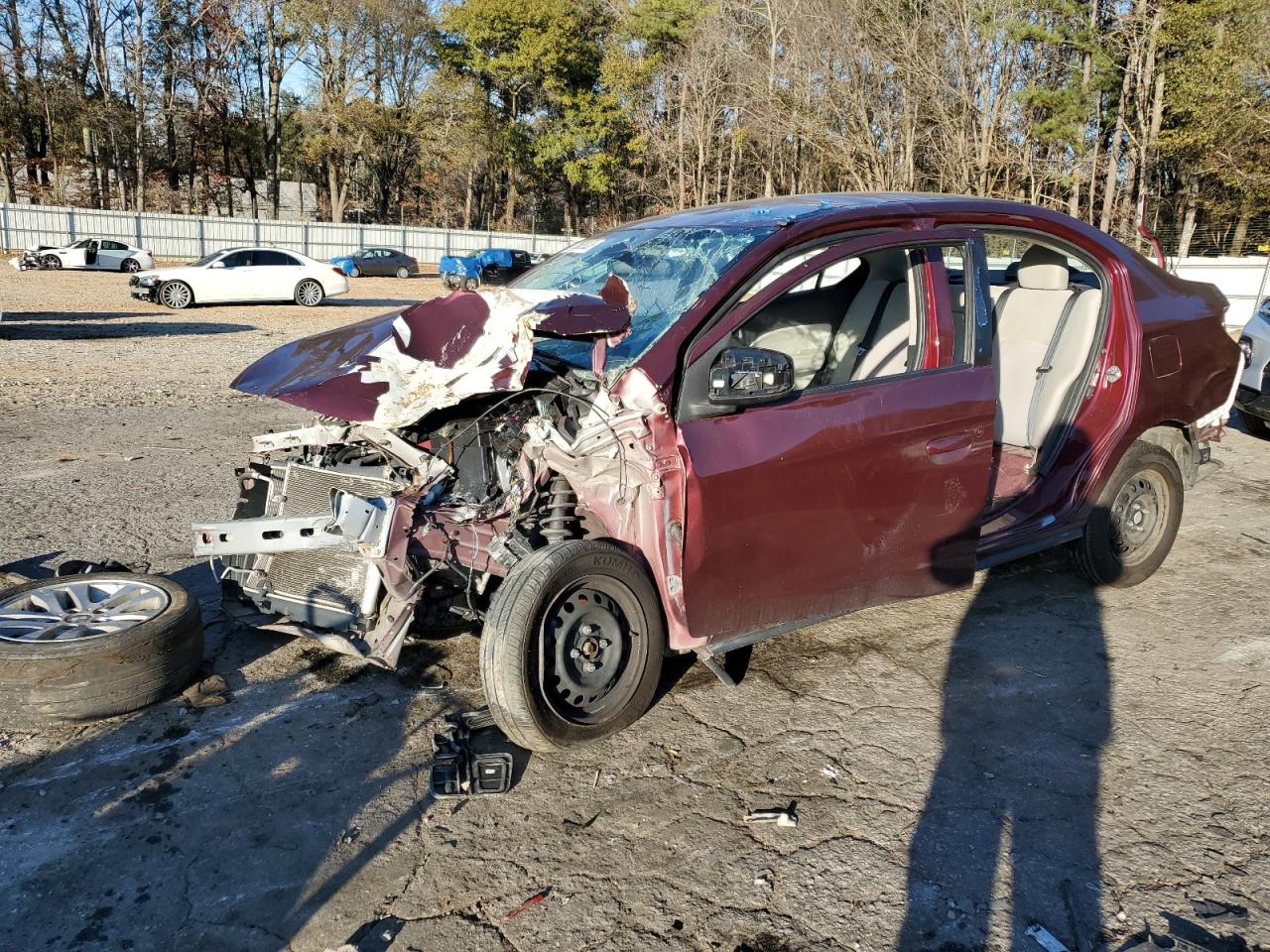 2020 MITSUBISHI Mirage VIN ML32F3FJ9LHF01053 photo 1