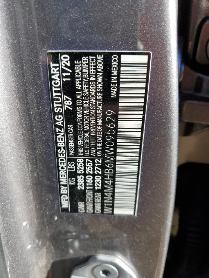 2021 MERCEDES-BENZ Glb-class VIN W1N4M4HB6MW095629 photo 12