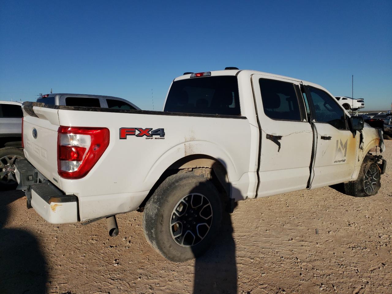 2022 FORD F-150 VIN 1FTFW1E84NKE27187 photo 3