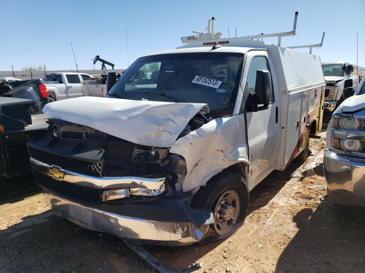 2019 CHEVROLET Express 2500 VIN 1GB0GRFG0K1184488 photo 1