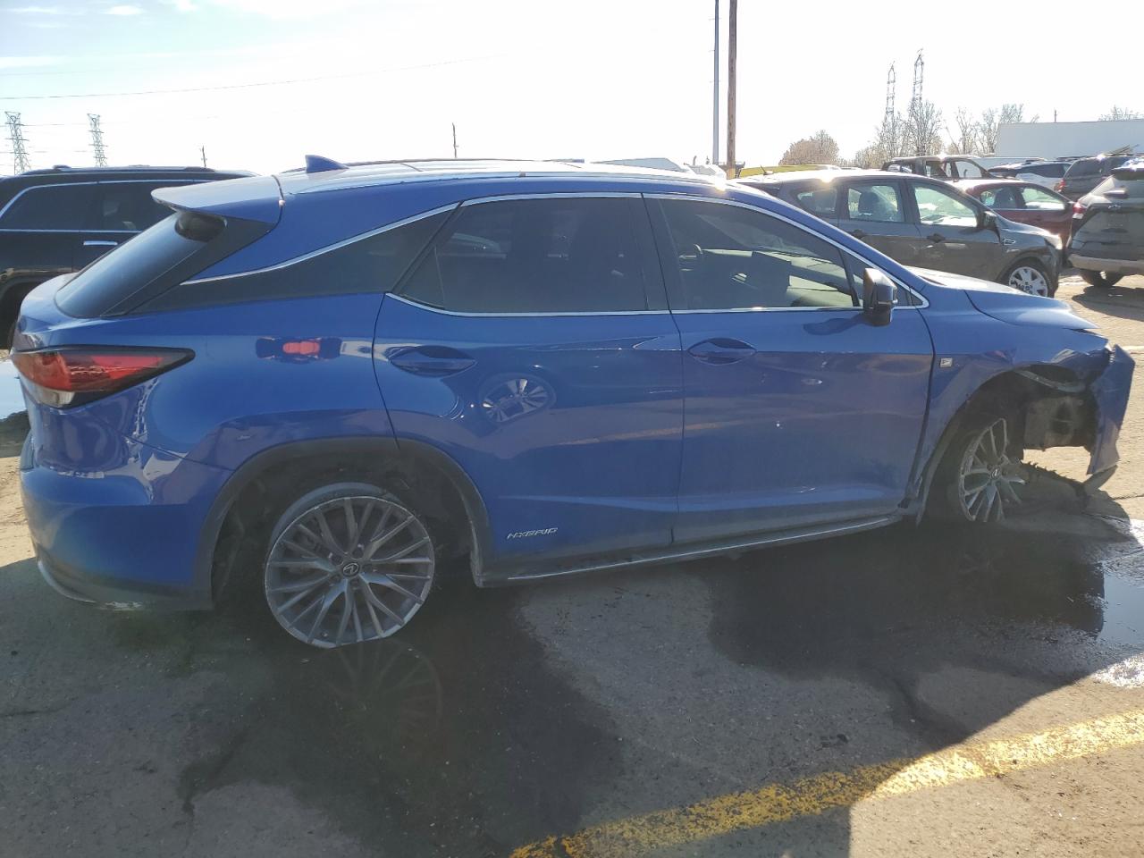 2022 LEXUS Rx450 VIN 2T2YGMDA4NC087161 photo 3