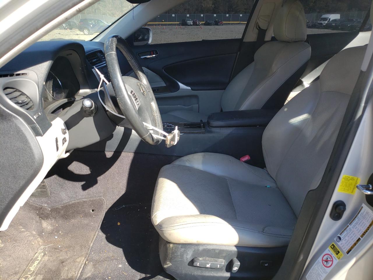 2012 LEXUS Is VIN JTHBF5C22C2102974 photo 7