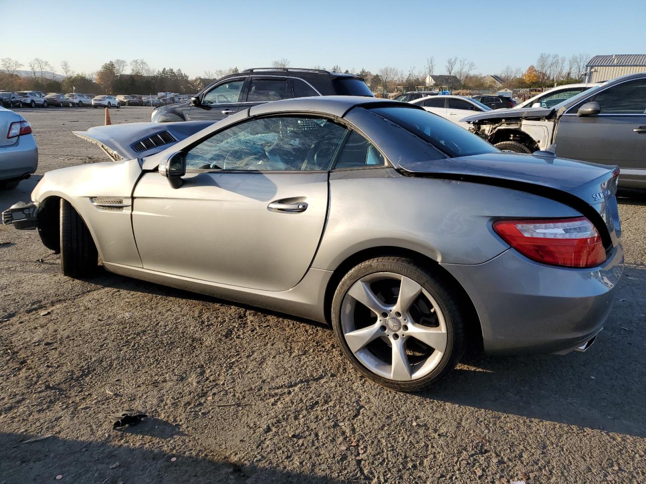 2012 Mercedes-Benz Slk-class VIN WDDPK5HA0CF008996 photo 2