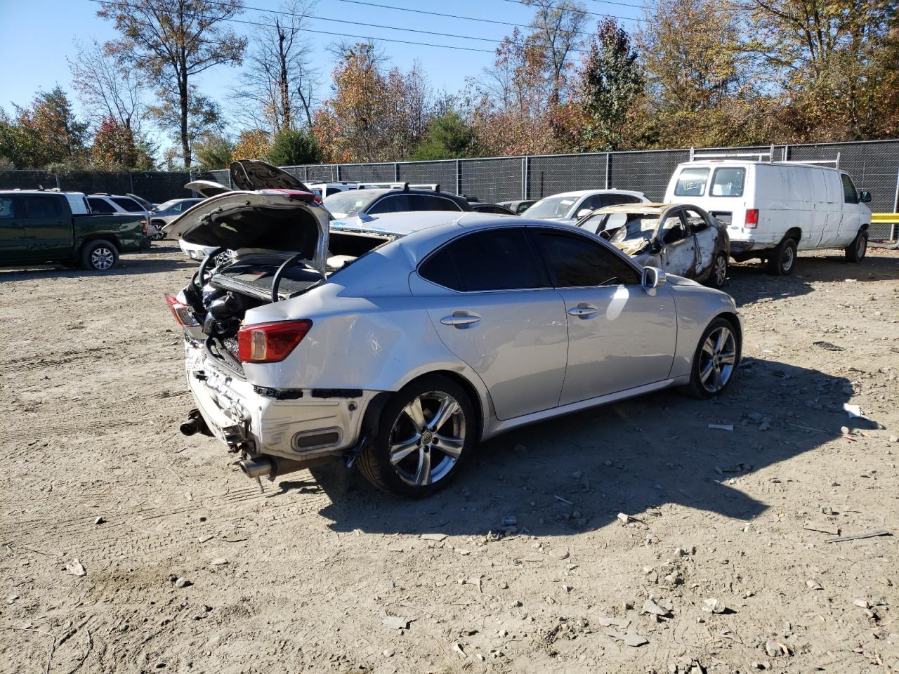 2012 LEXUS Is VIN JTHBF5C22C2102974 photo 3