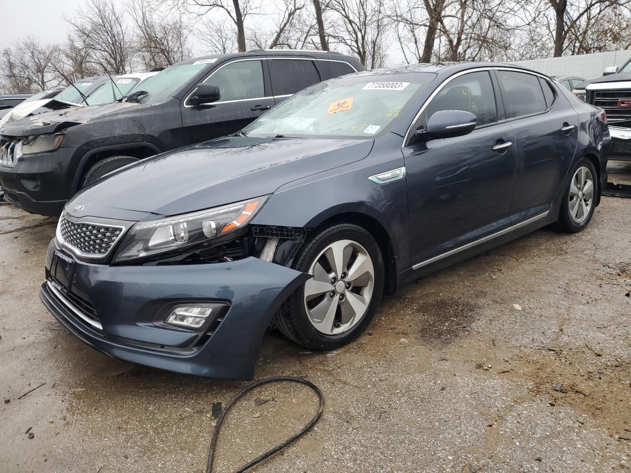 2014 Kia Optima VIN KNAGN4AD9E5074310 photo 1