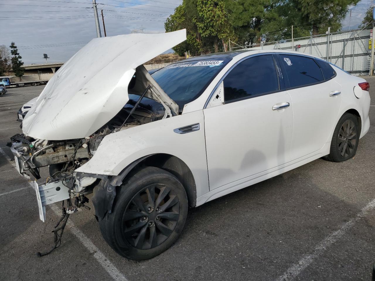 2016 KIA Optima VIN 5XXGU4L31GG086217 photo 1