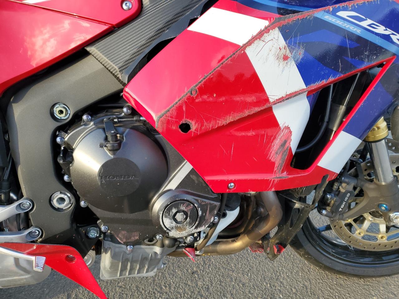 2023 HONDA Cbr cycle VIN JH2PC40J4PK900055 photo 7