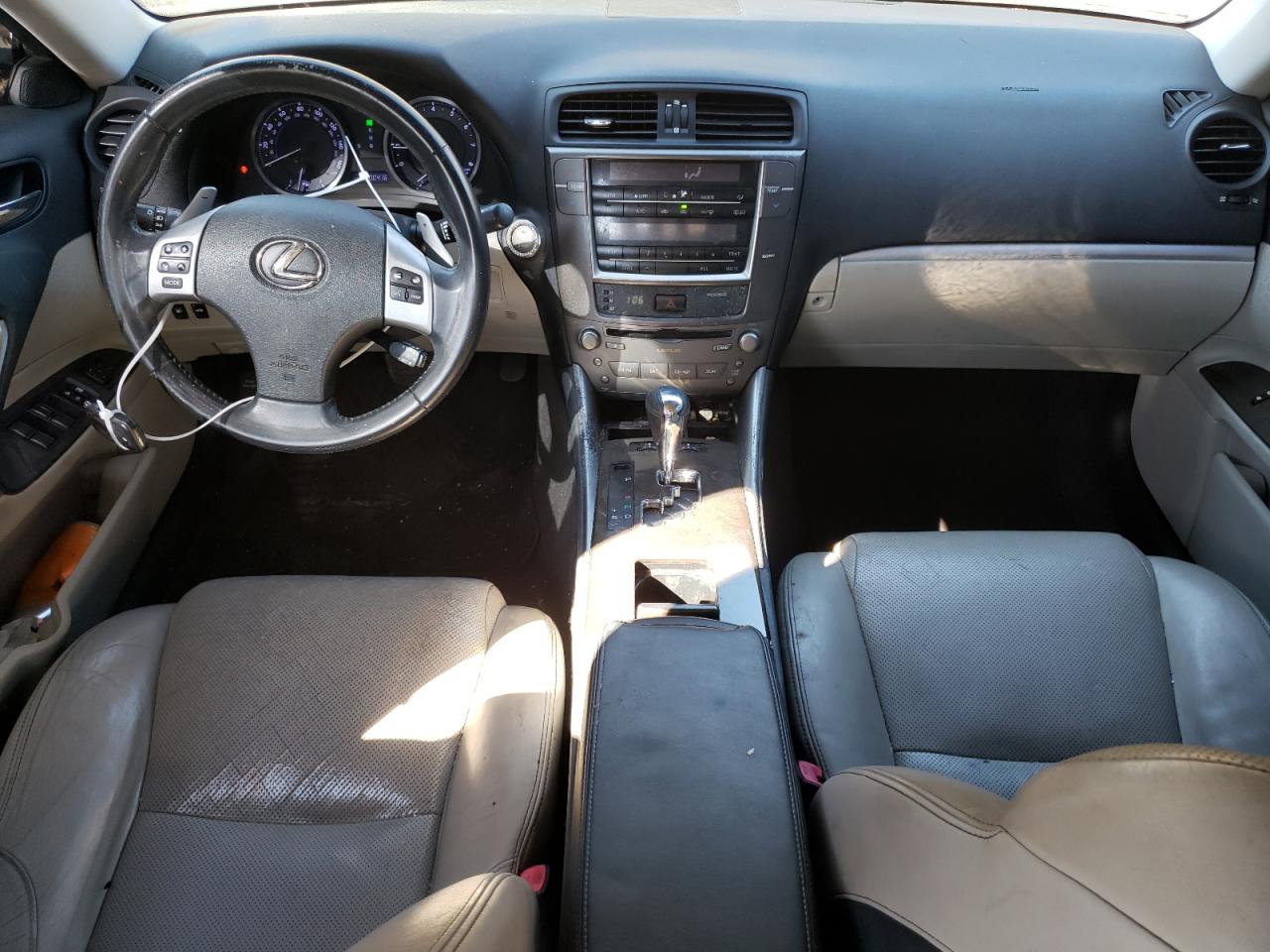 2012 LEXUS Is VIN JTHBF5C22C2102974 photo 8