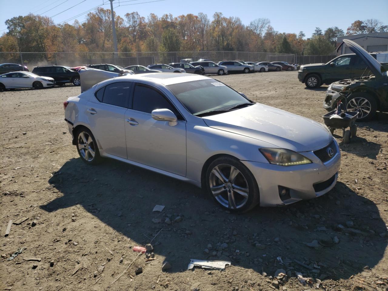 2012 LEXUS Is VIN JTHBF5C22C2102974 photo 4