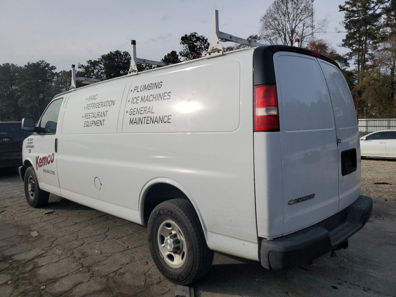 2017 CHEVROLET Express 2500 VIN 1GCWGBFF2H1234997 photo 2