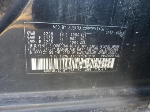 2019 SUBARU Impreza VIN 4S3GTAA60K3761210 photo 12