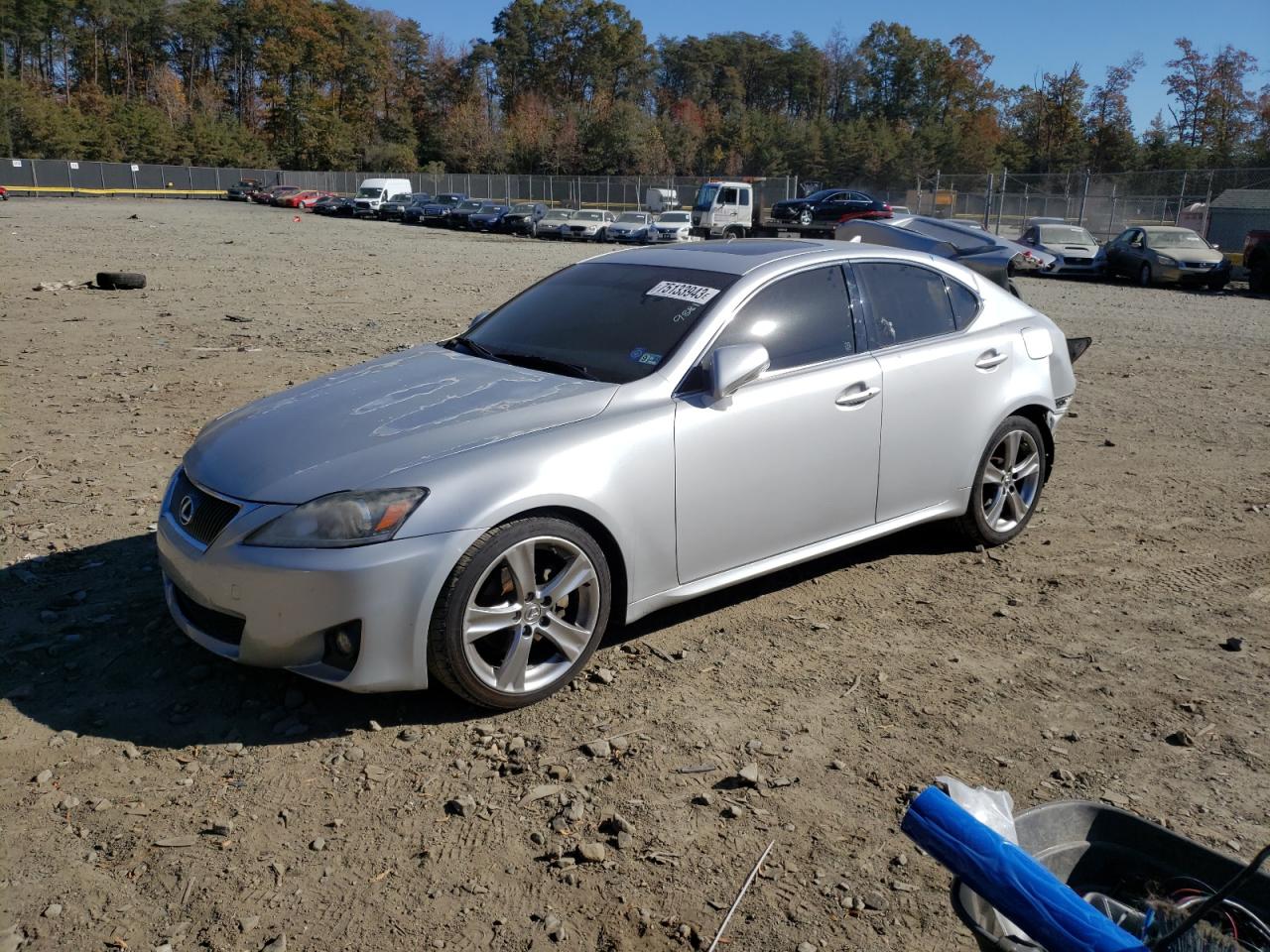 2012 LEXUS Is VIN JTHBF5C22C2102974 photo 1